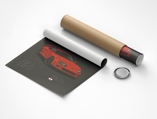 Toyota Supra MK-4 Poster