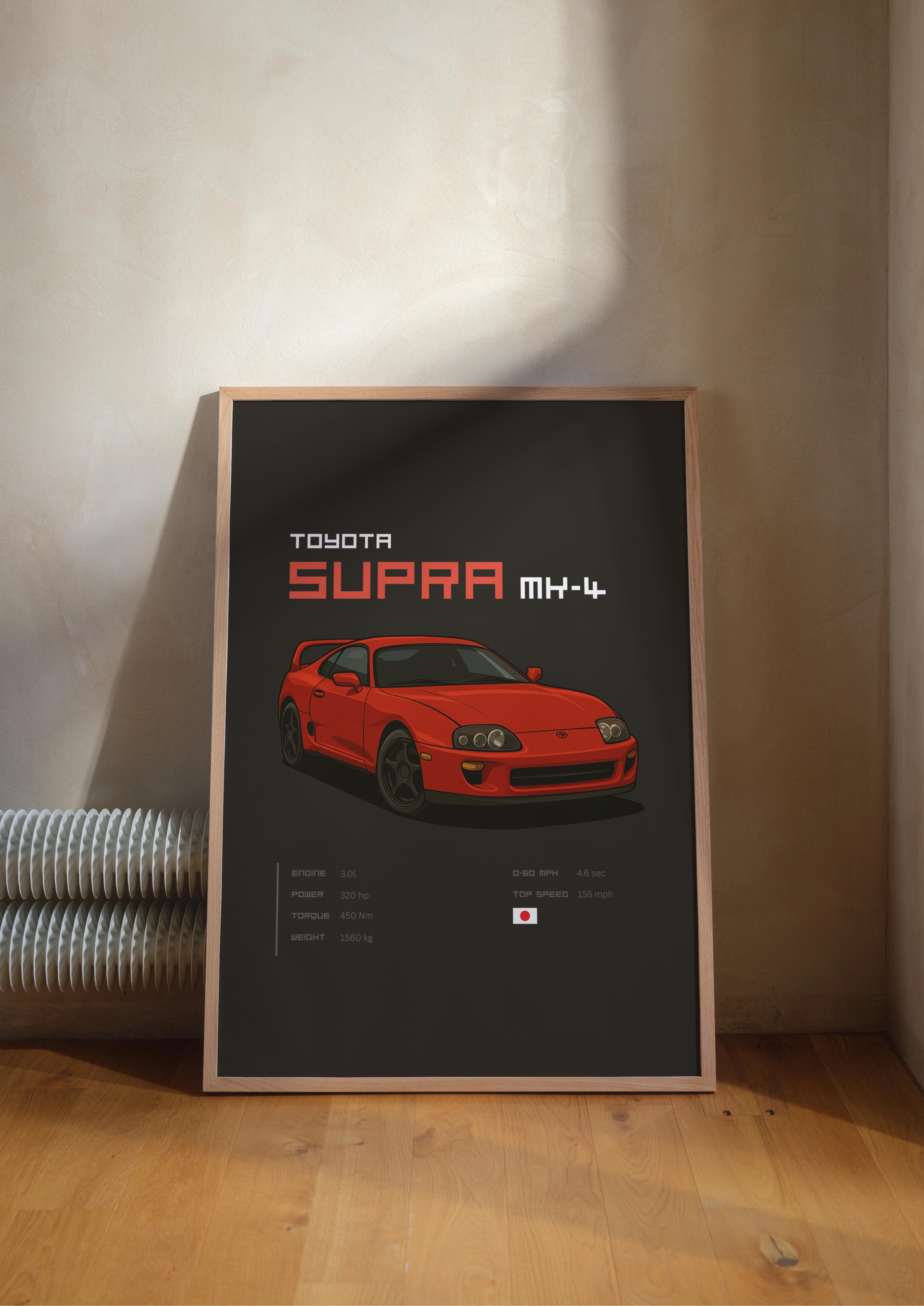 Toyota Supra MK-4 Poster