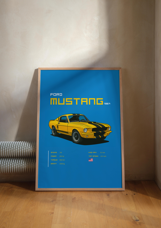 Ford Mustang Shelby GT500 Poster