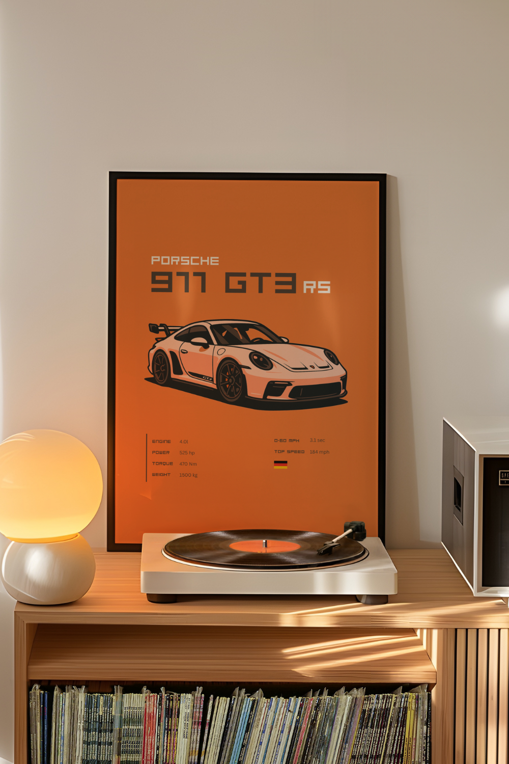 Porsche 911 GT3 RS Poster