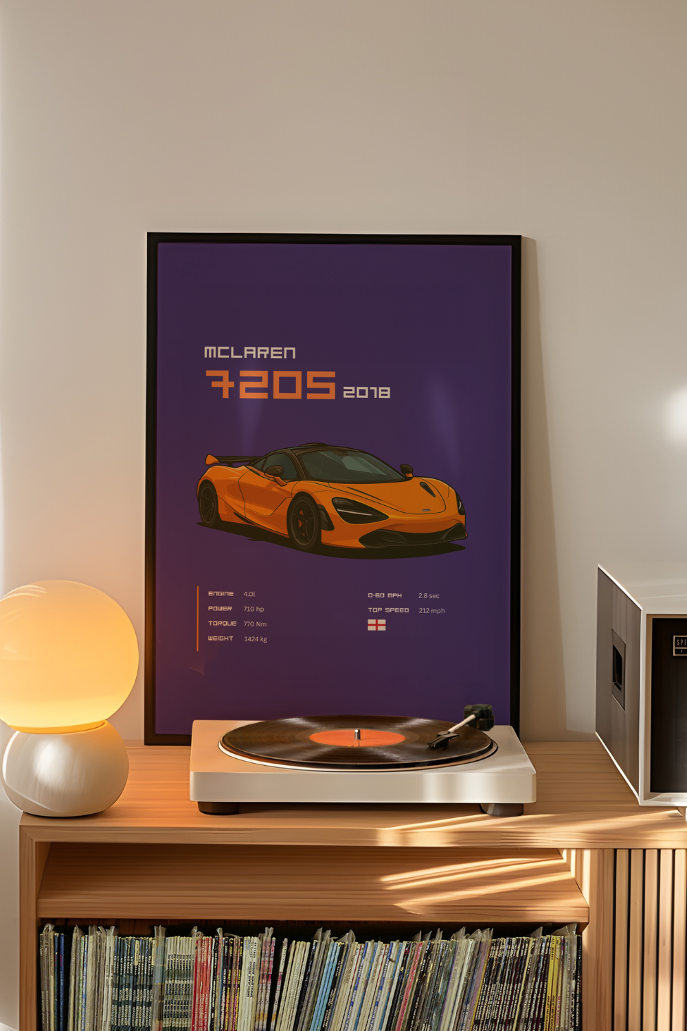 Mclaren 720s Poster