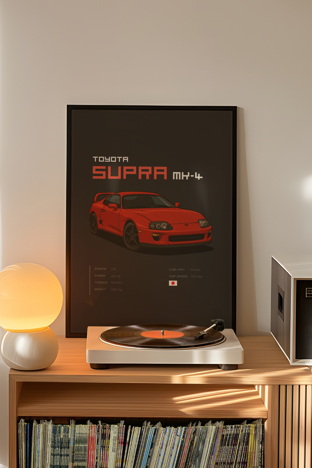 Toyota Supra MK-4 Poster