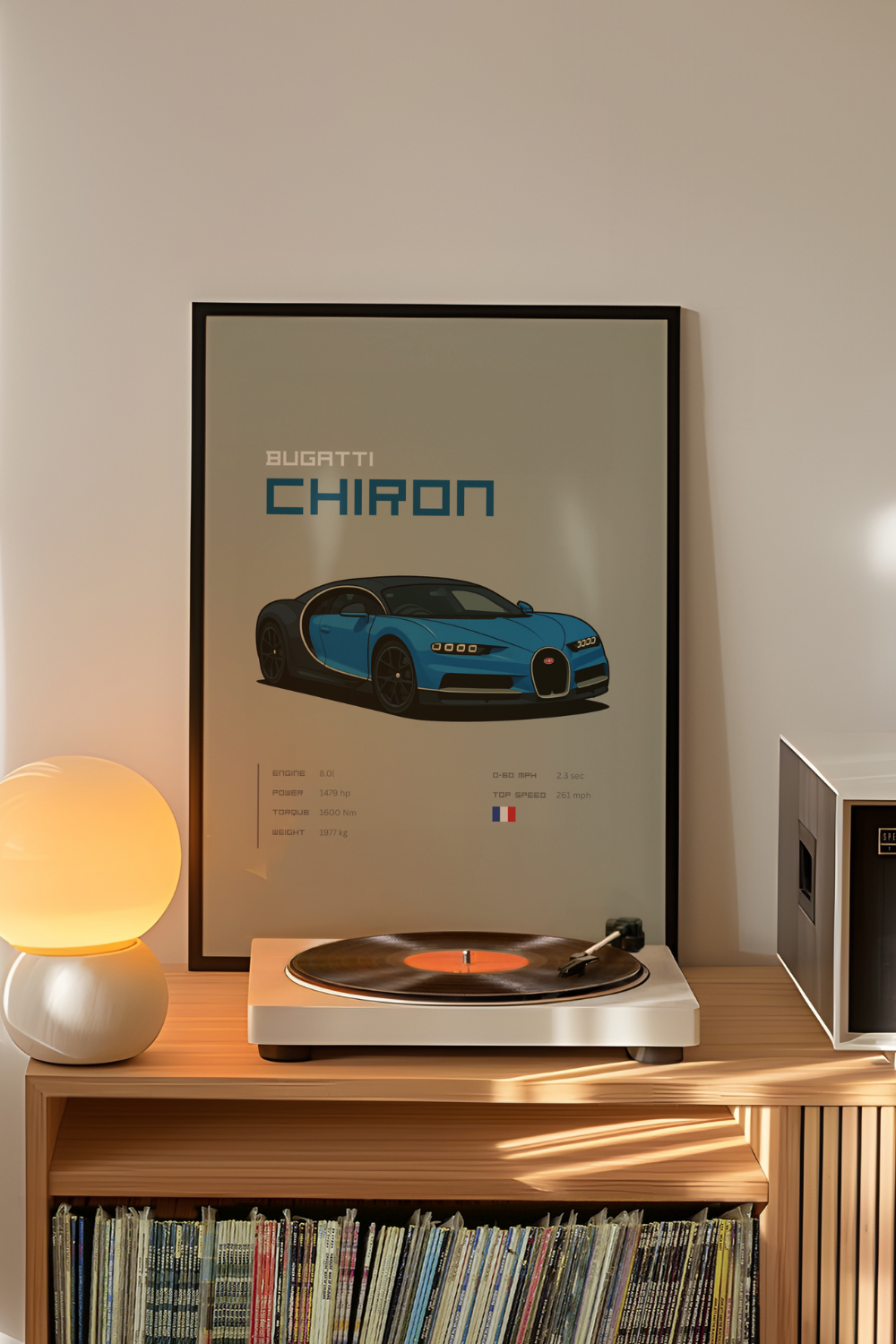 Bugatti Chiron Poster