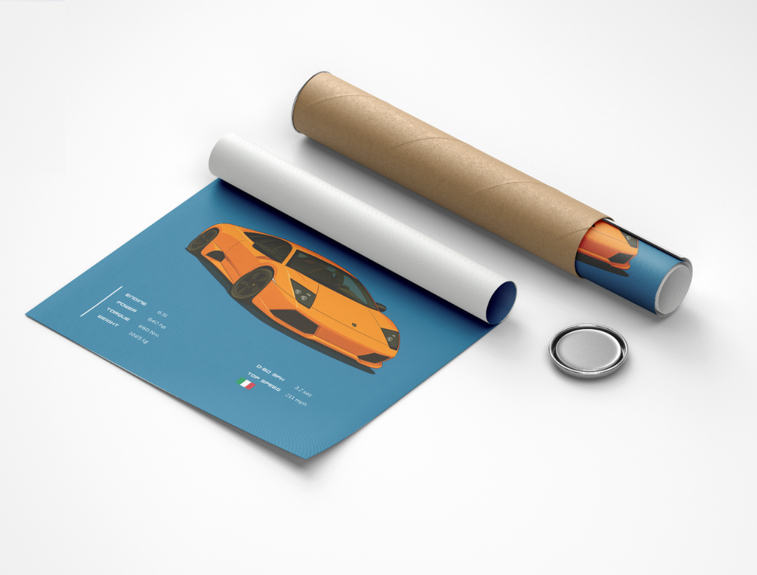 Lamborghini Murcielago Poster