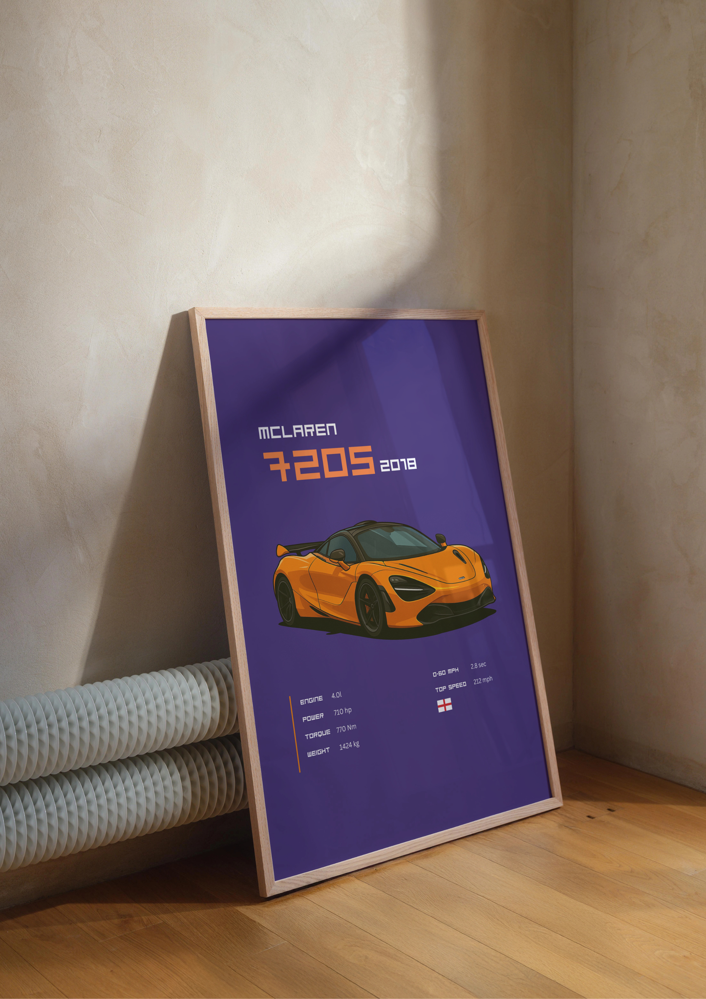 Mclaren 720s Poster