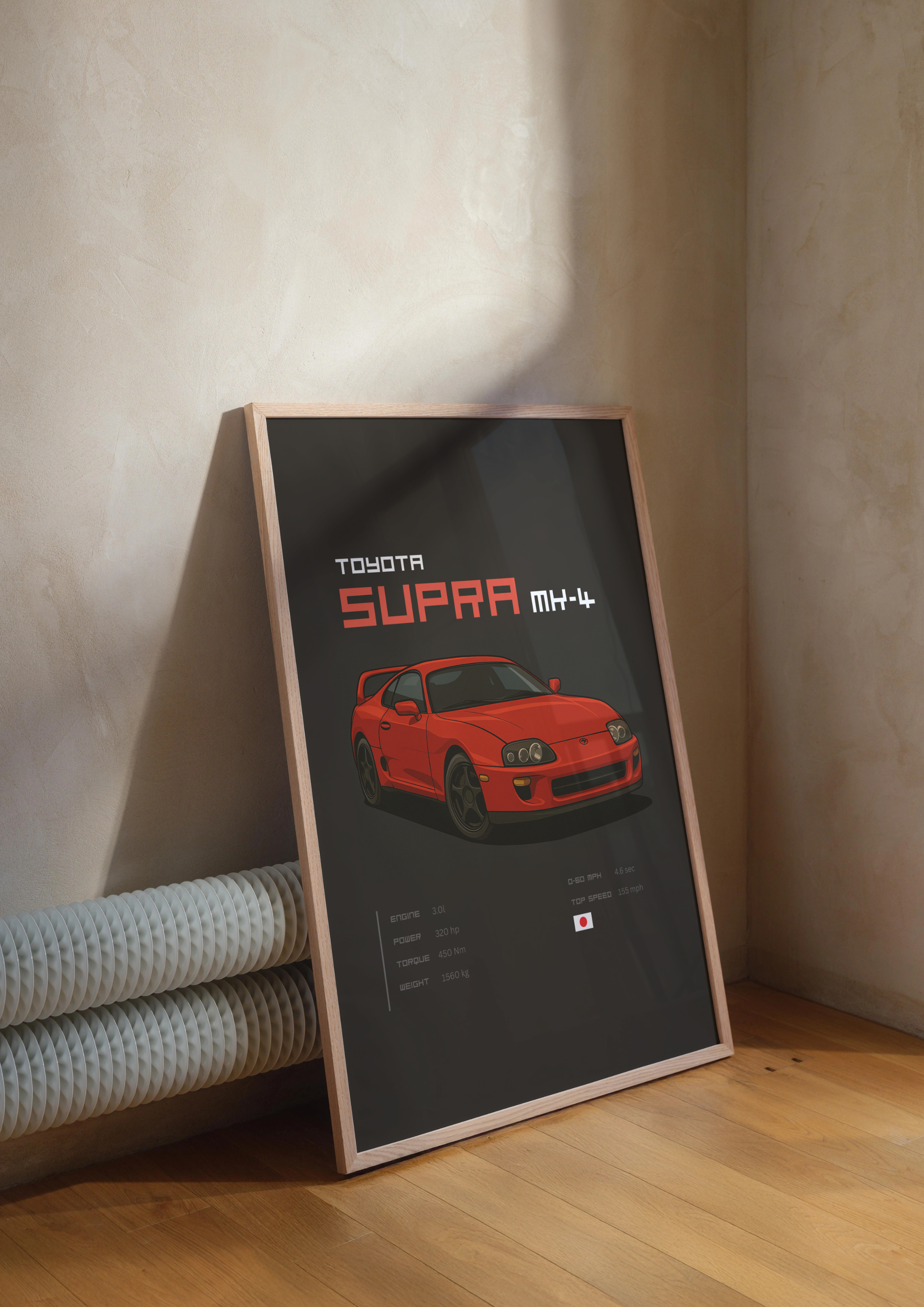 Toyota Supra MK-4 Poster