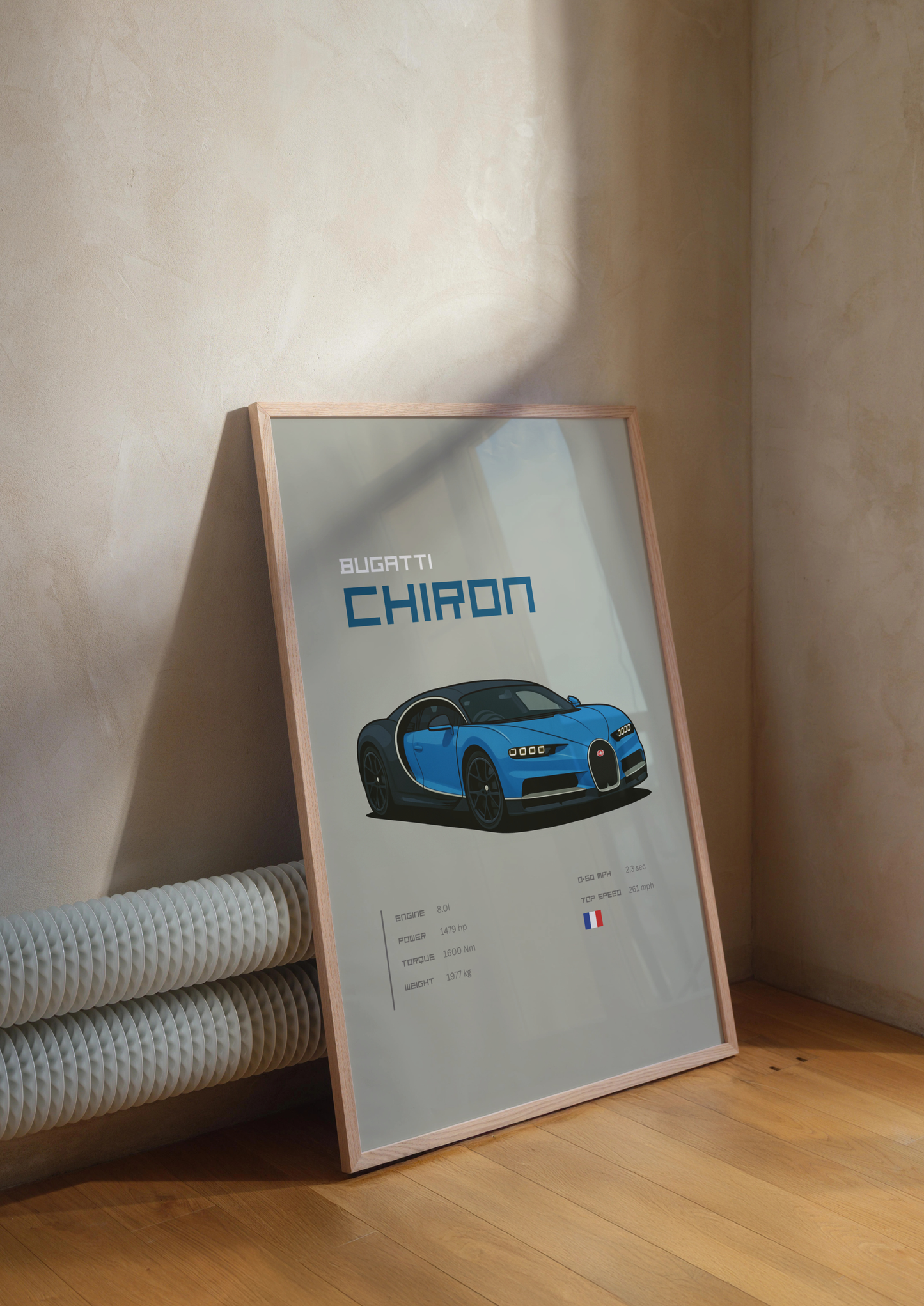 Bugatti Chiron Poster
